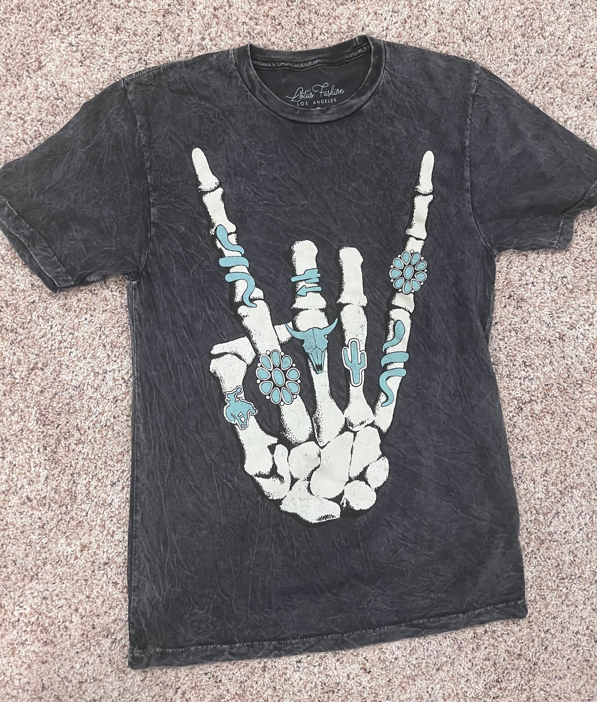 Curvy Skelly Tee