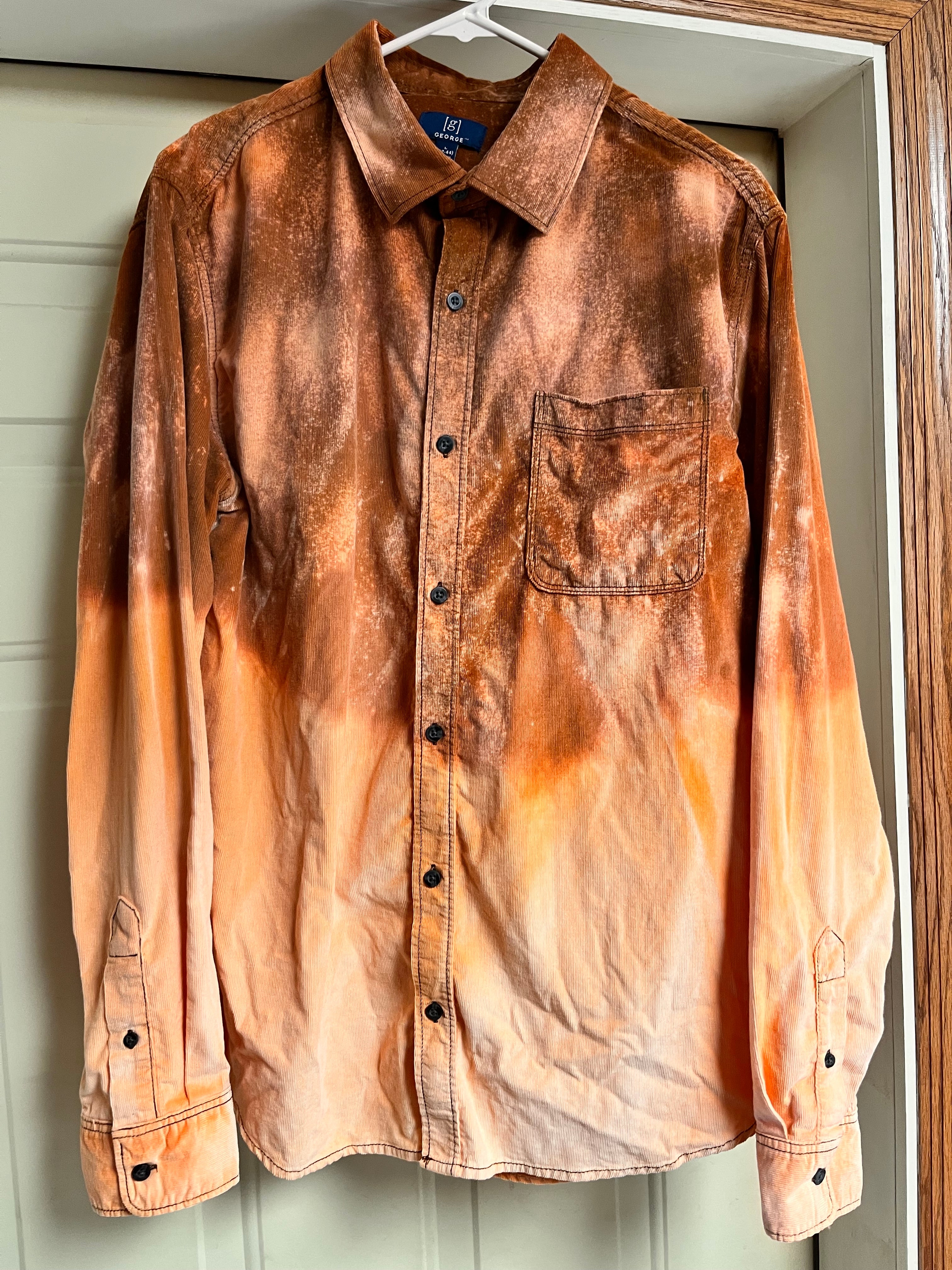 Camel Corduroy Bleached Flannel