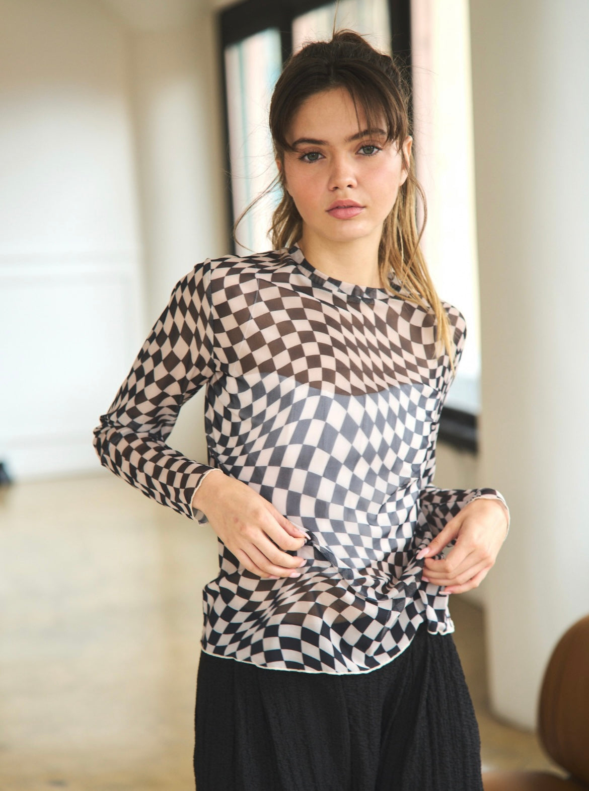 Checkmate Mesh Top