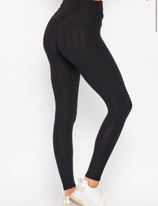 Honeycomb scrunch butt Leggings