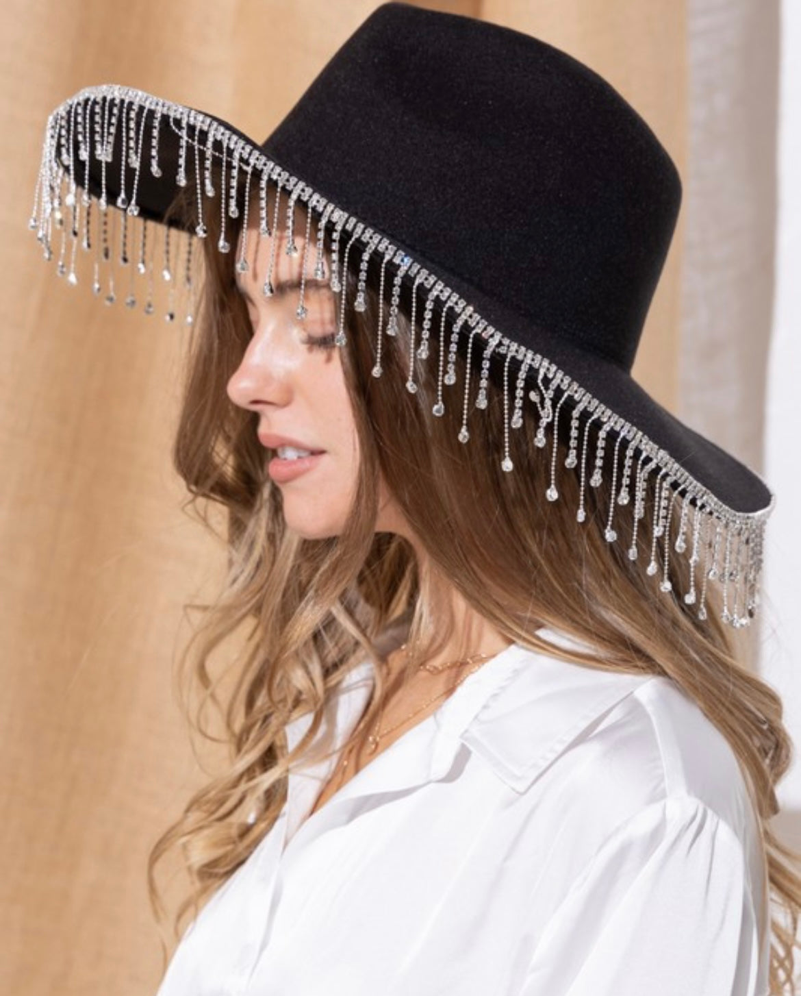 Rhinestone Hat