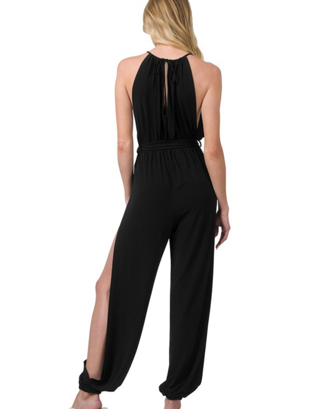 Split Side Jumpsuit