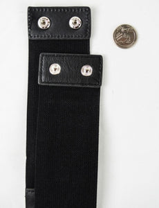 Double Buckle Elastic Waist Belt